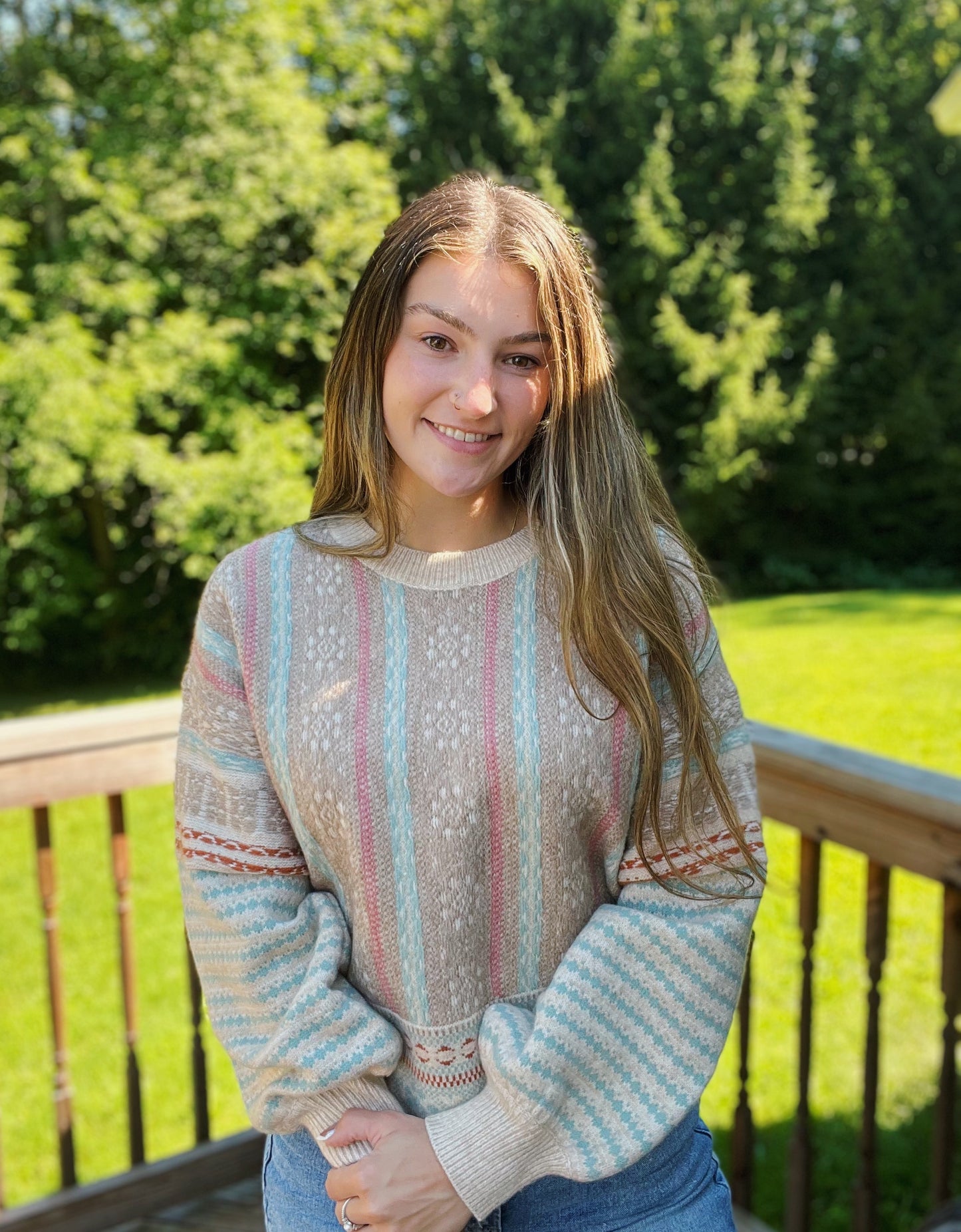 New Perspective Cozy Knit Sweater