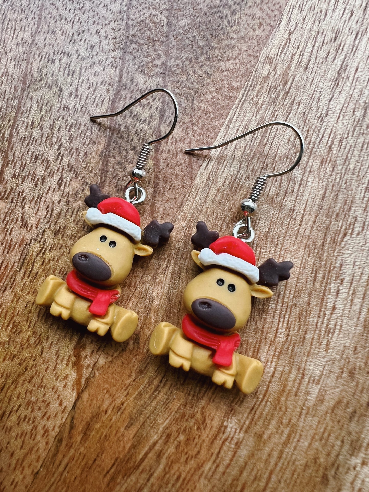 Reindeer Dangle Earrings
