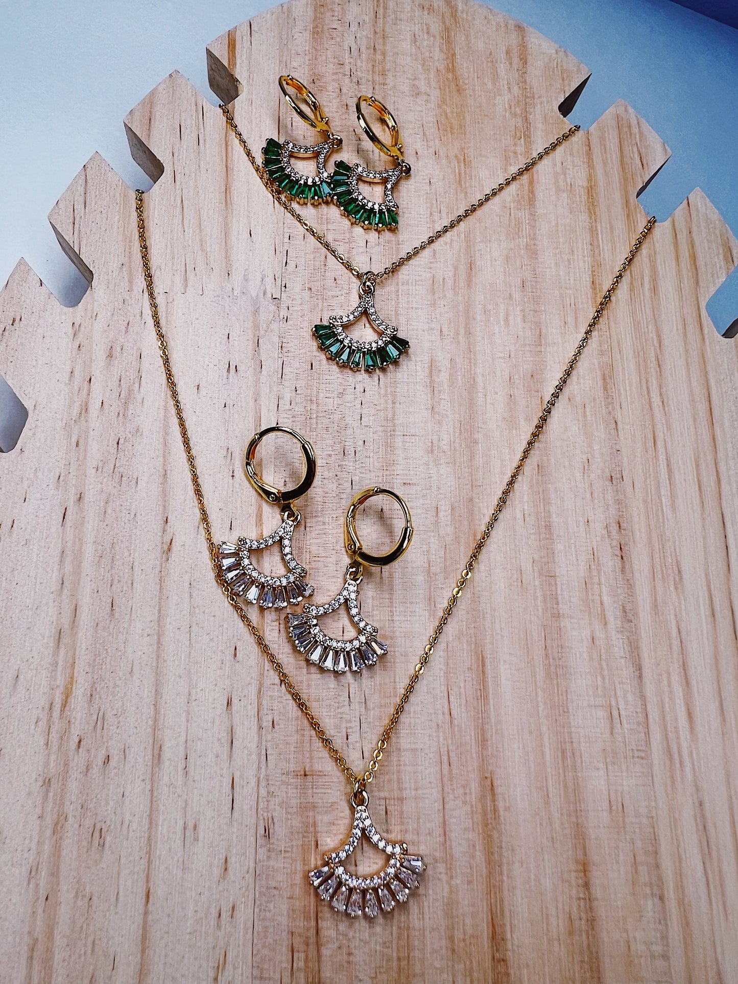 Tassel Crystal Necklace