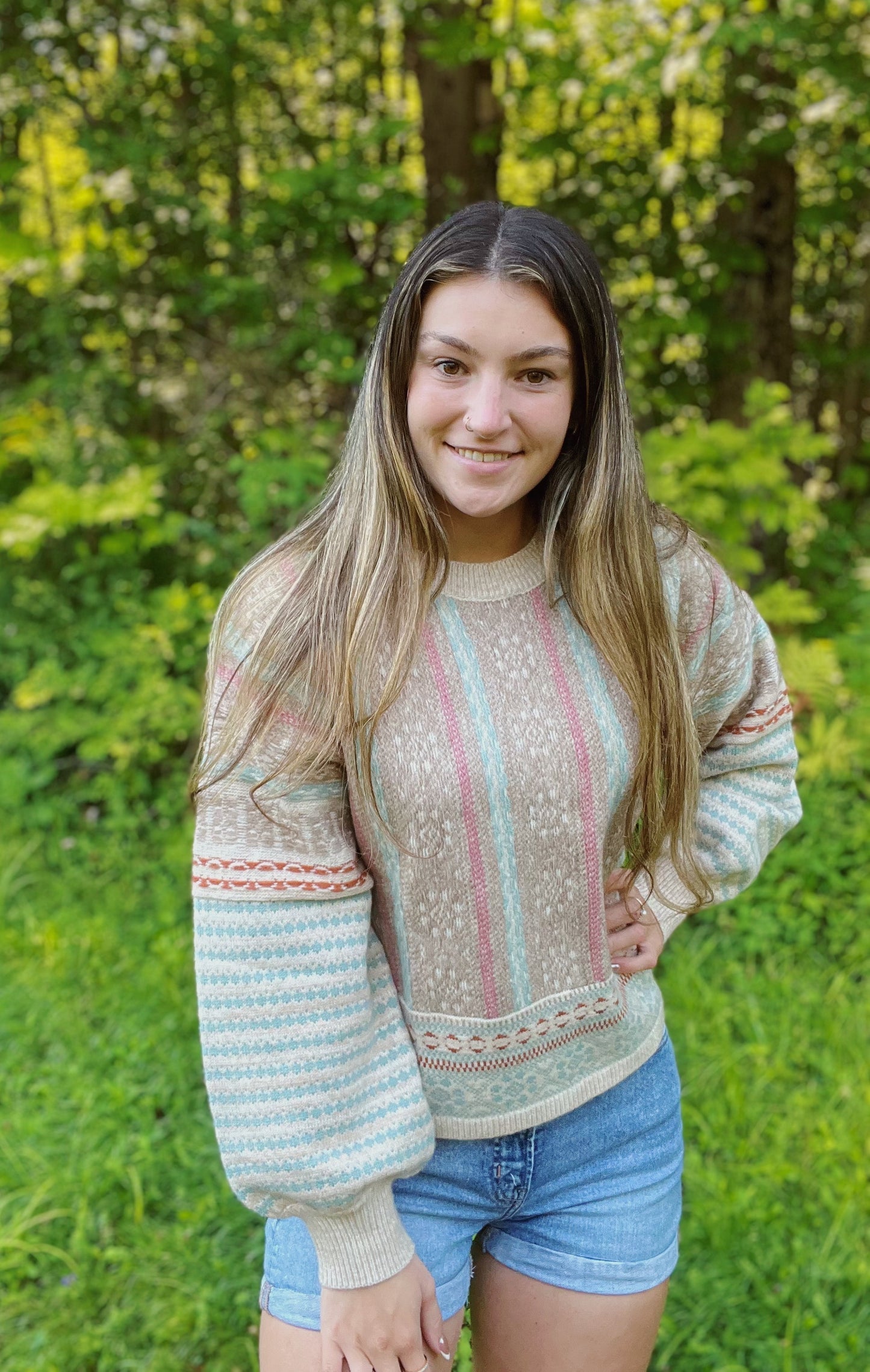 New Perspective Cozy Knit Sweater