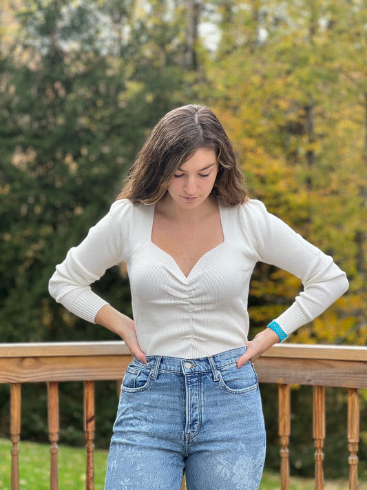 Not Your Everyday White Sweater