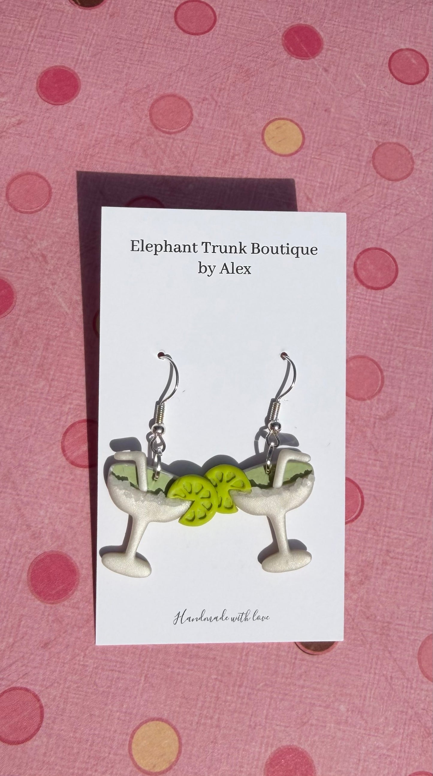 Margarita Clay Dangle Earrings