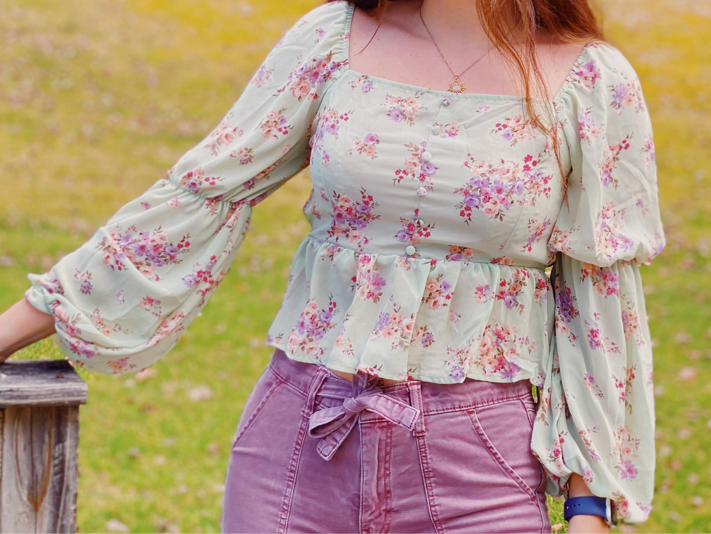 Adore Me Floral Top