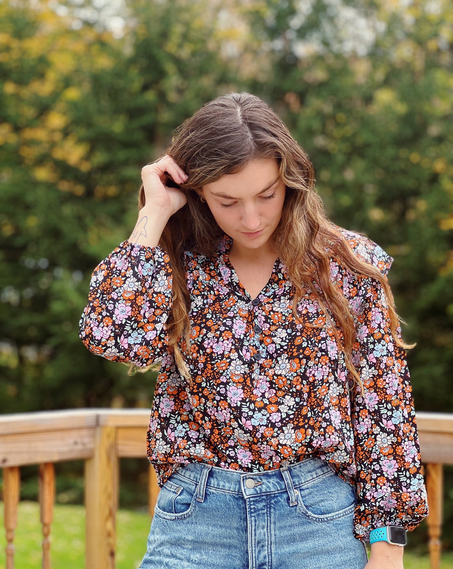 Blooming Hope Floral Blouse