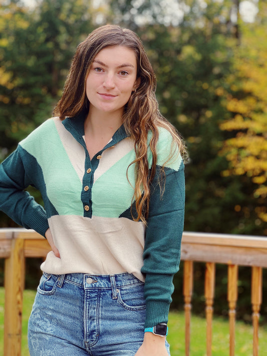 Green for the Holidays Sweater