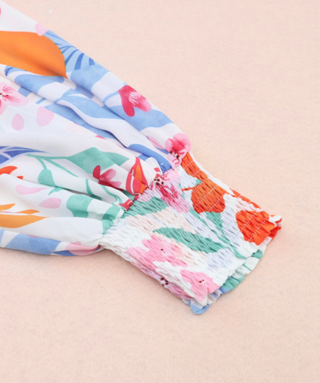 Summer Days Abroad Button Up Blouse
