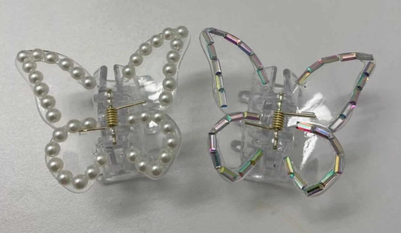 Butterfly Hair Clips