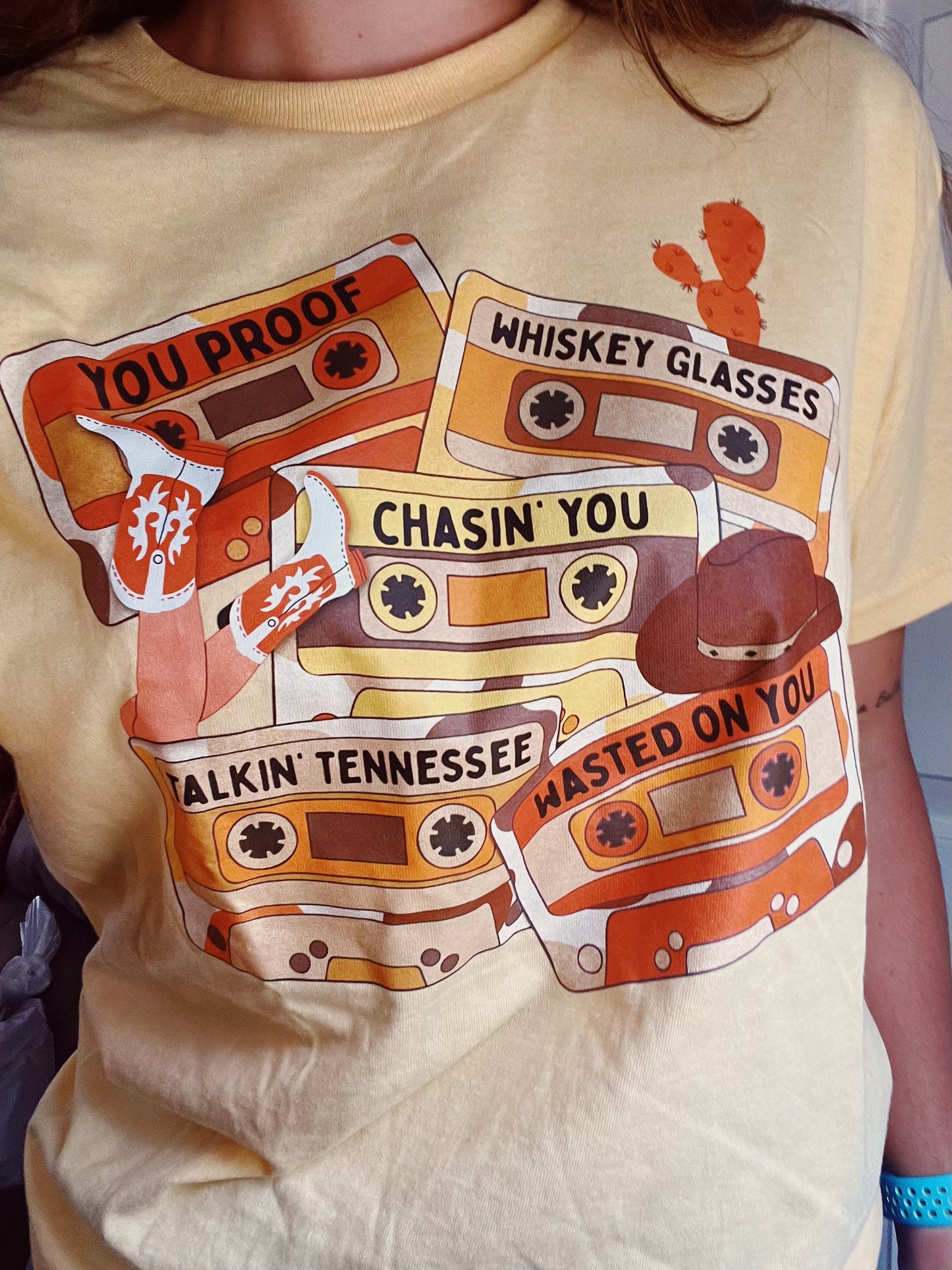 Wallen Songs Cassette Graphic Tee