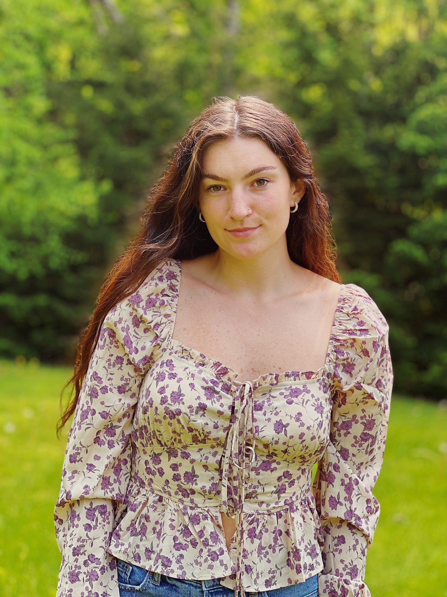 Living A Fairytale Floral Top