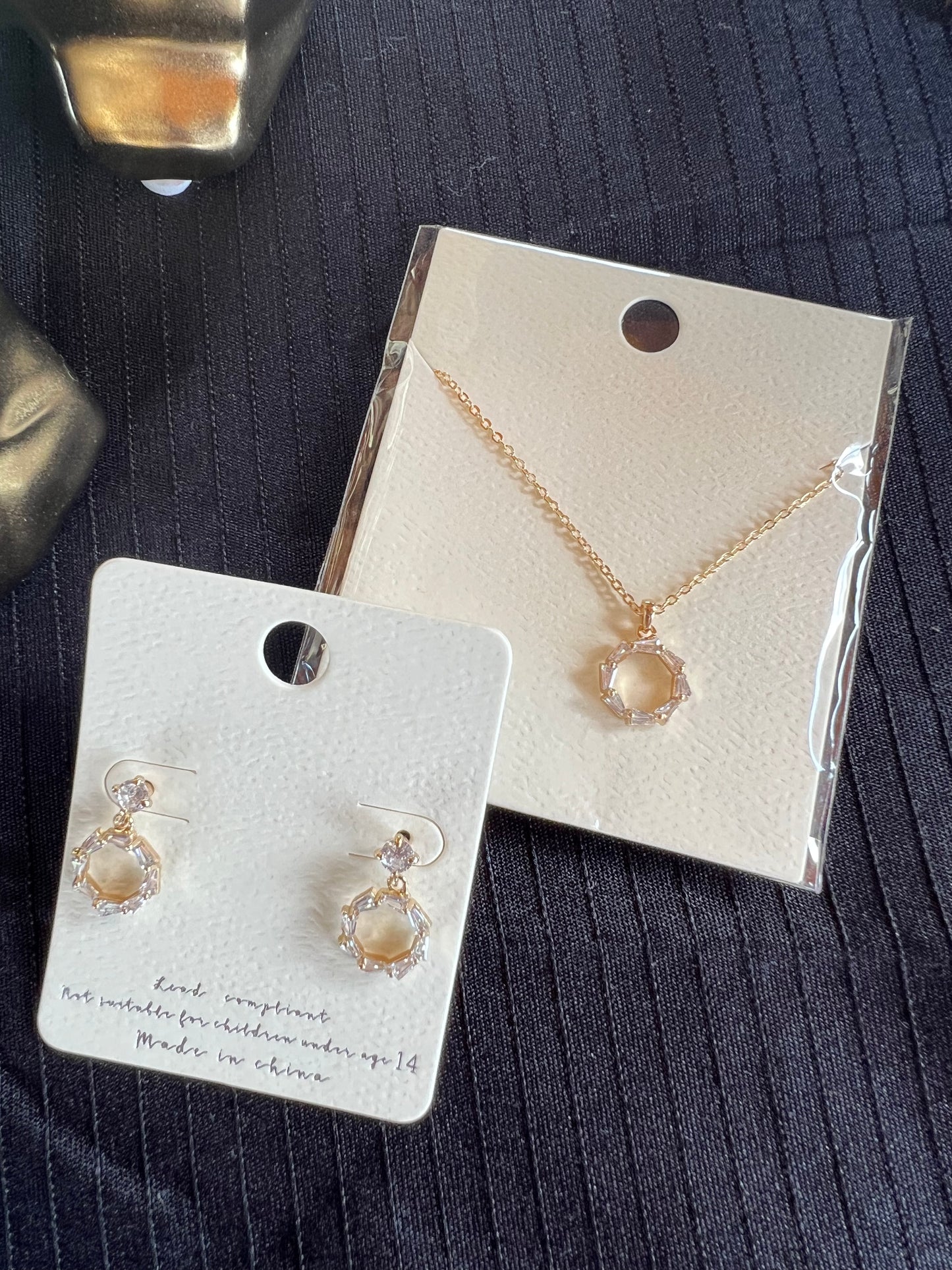 Circled in Crystals Necklace