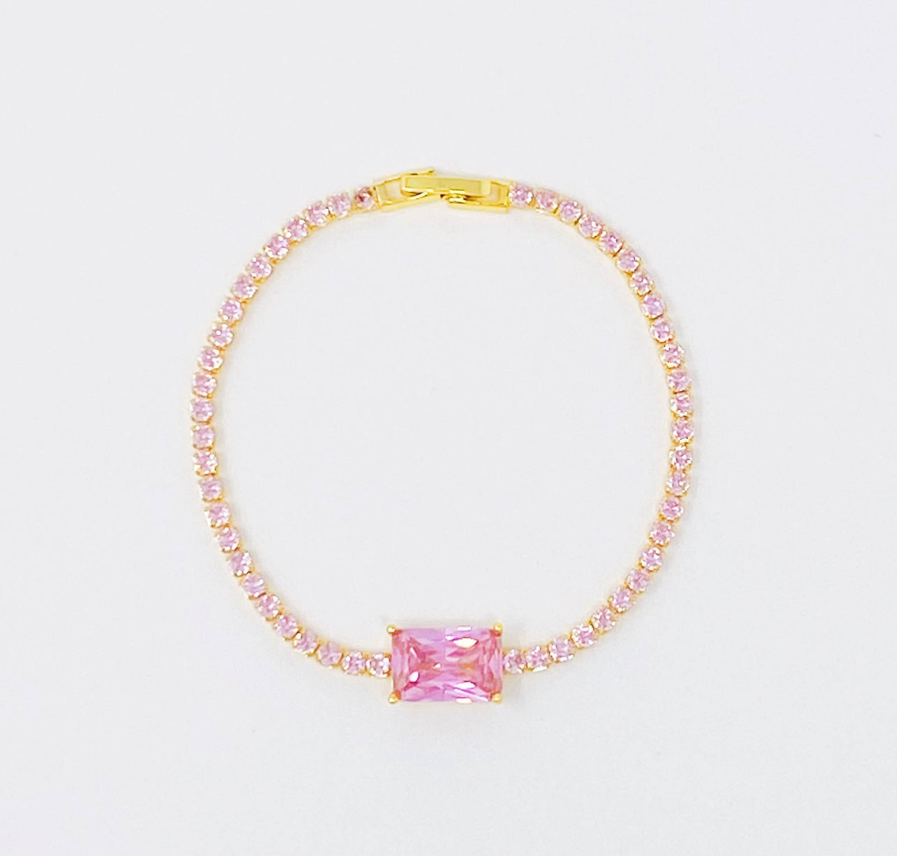 Precious Pendant Tennis Bracelet