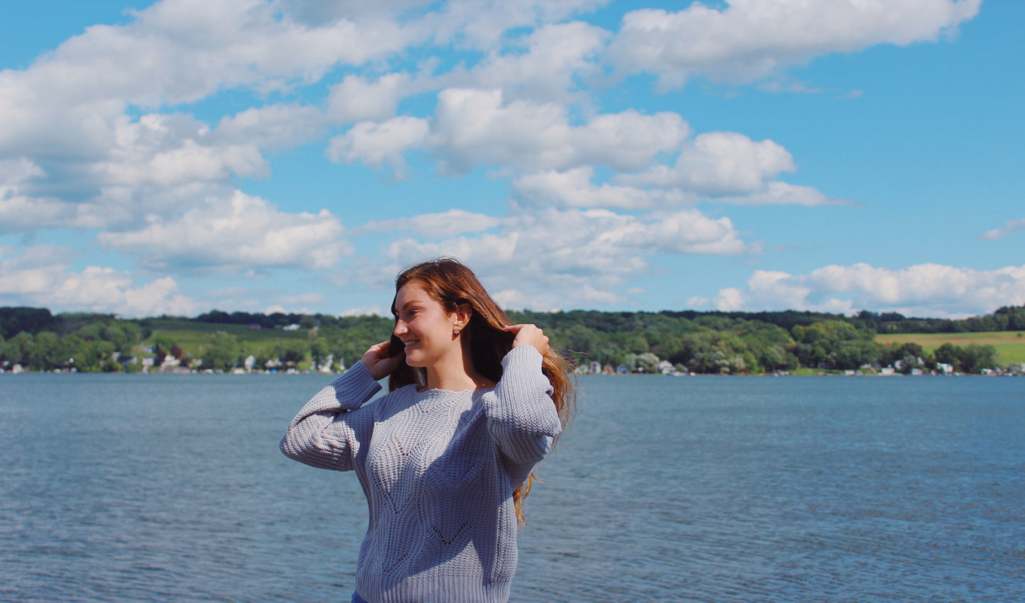 Go To Grey Knit Sweater