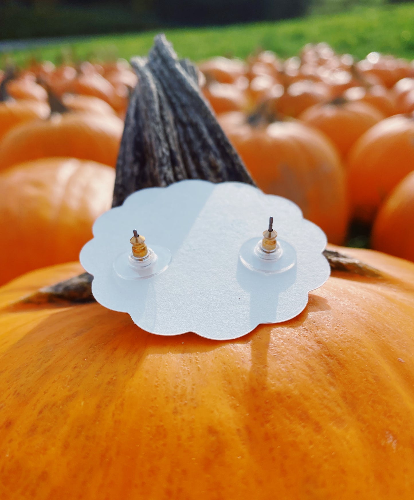 ‘BOO’ Stud Earrings