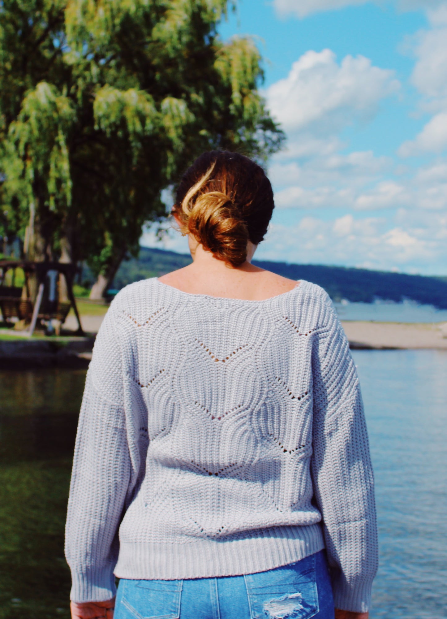 Go To Grey Knit Sweater