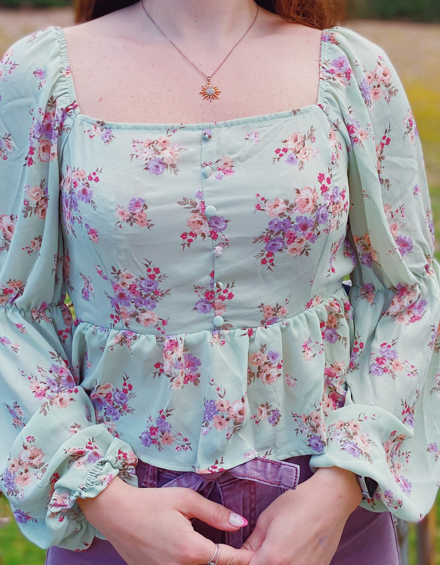 Adore Me Floral Top