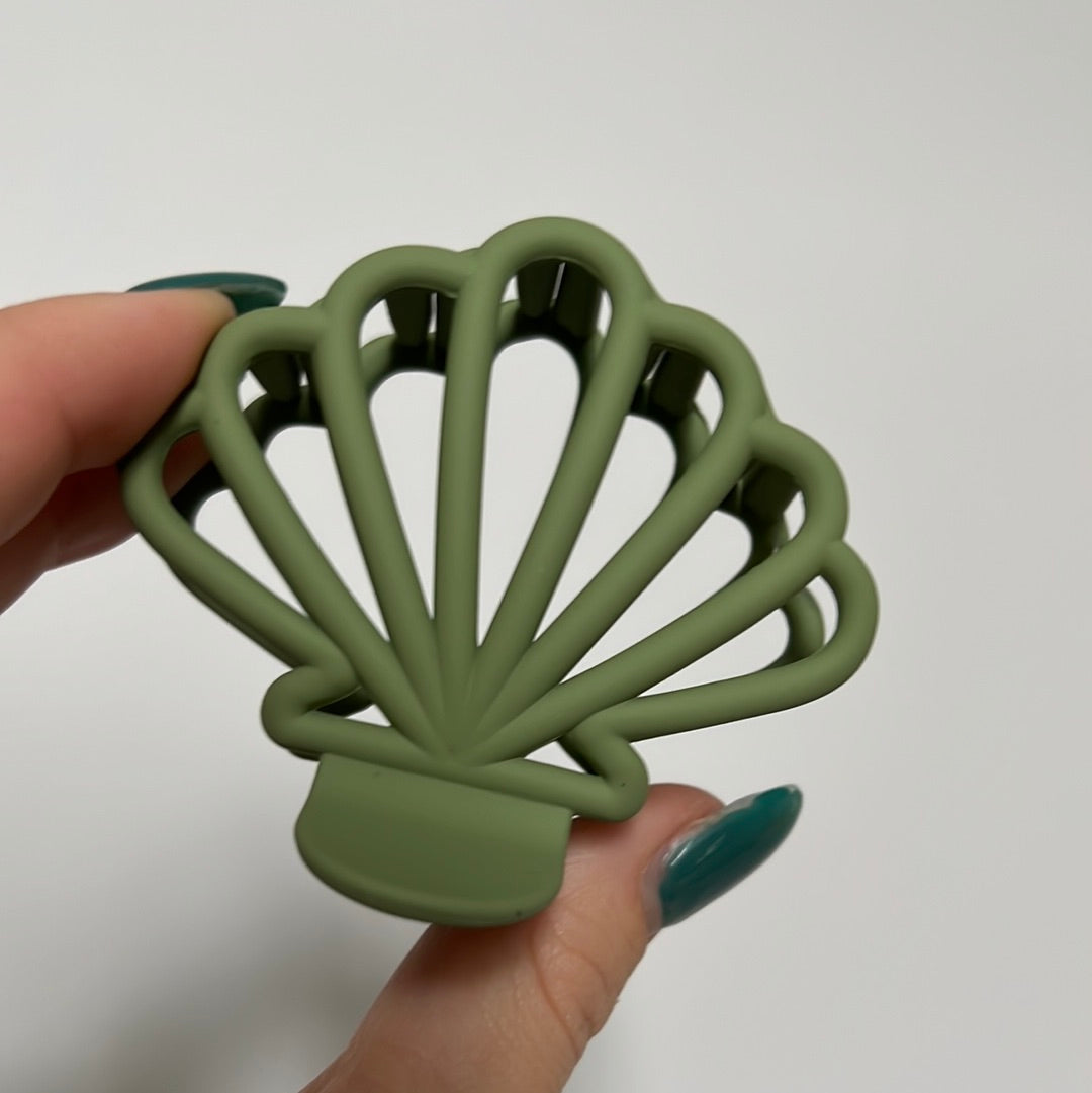 Seashell Hair Claw Clip