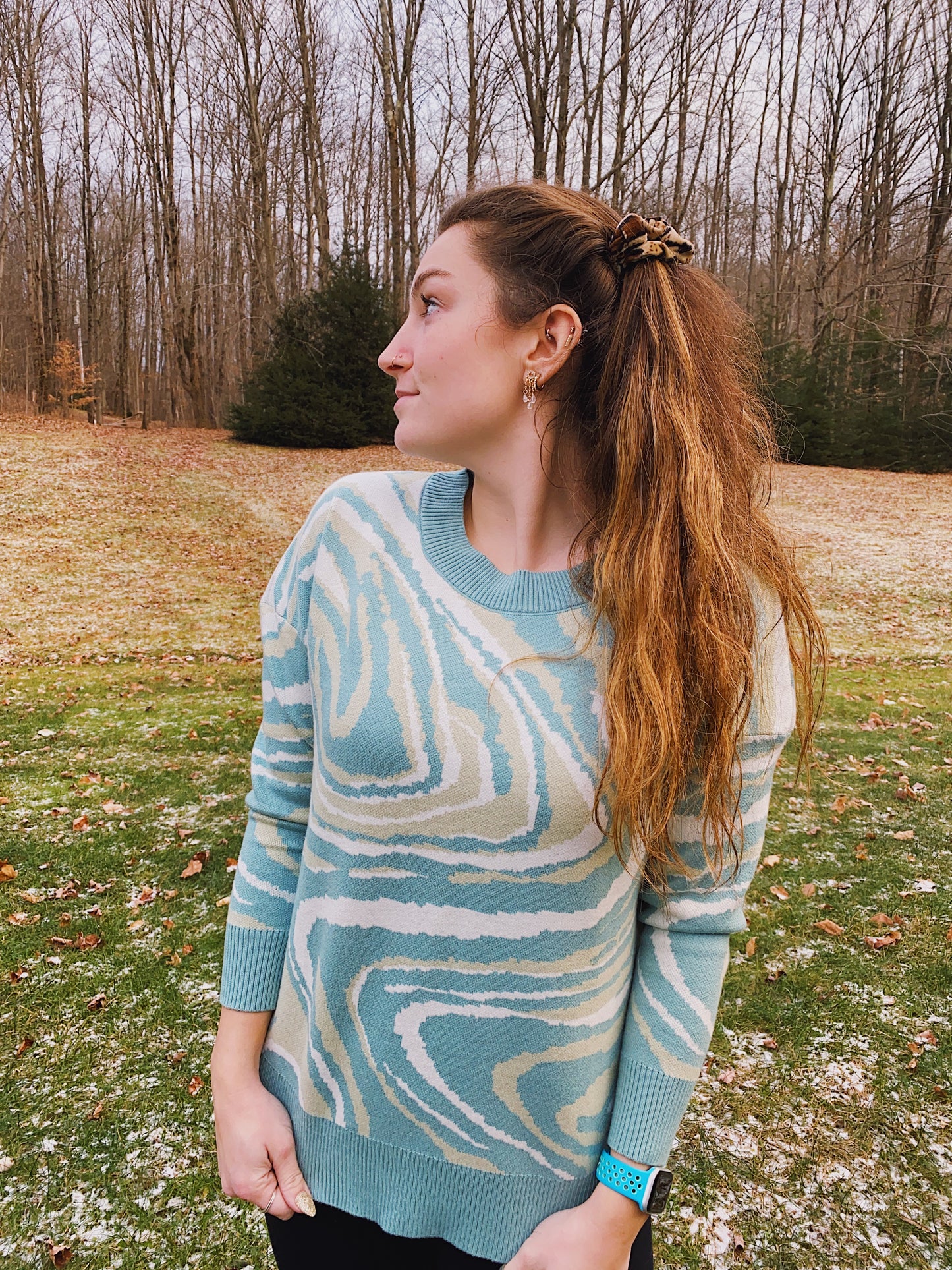 Groovy Grinch Vibes Sweater