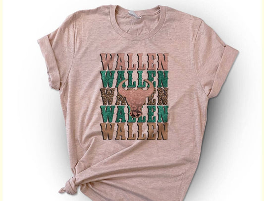 Wallen Longhorn Graphic Tee