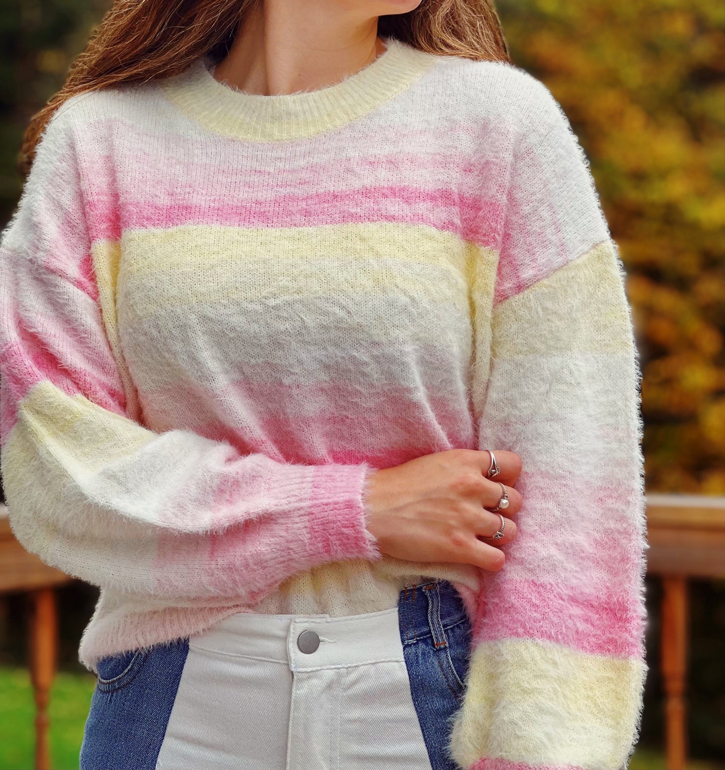 Dreamiest Sunrise Pullover Sweater