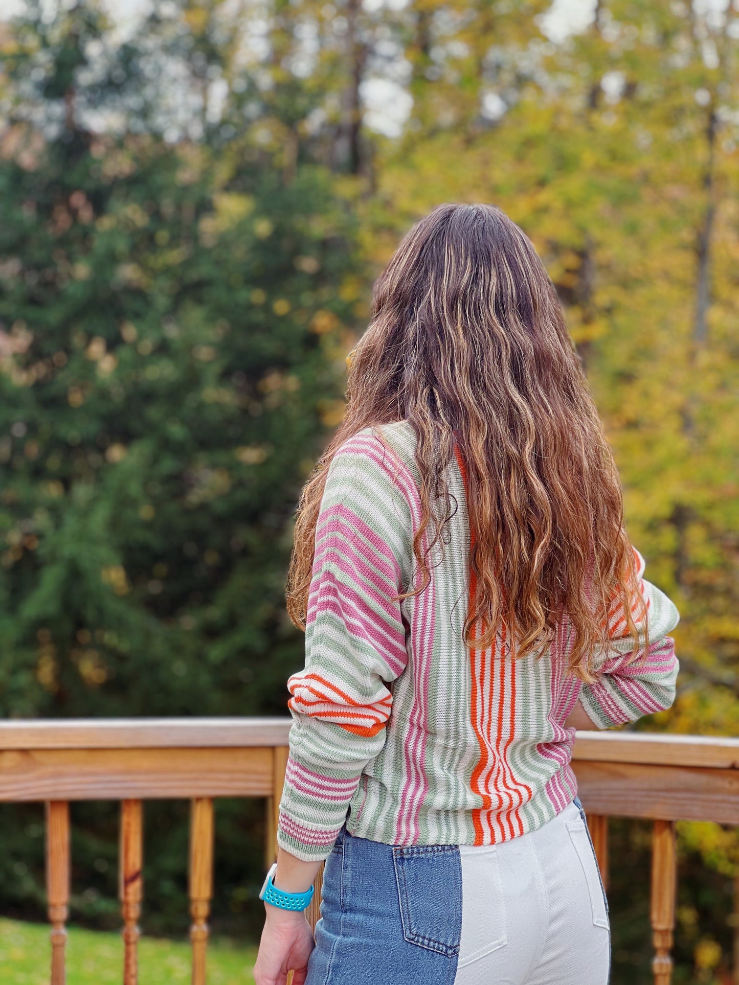 That Fall Feeling Striped Sweater