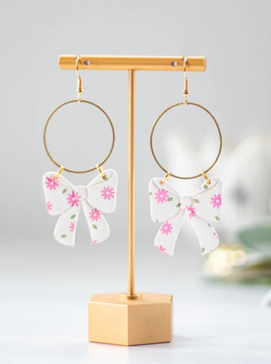 Bow Dangle Earrings