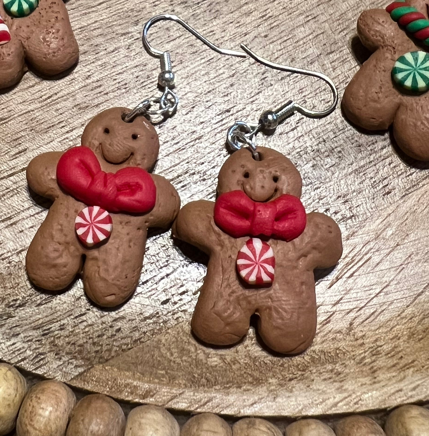Christmas Gingerbread Earring Collection