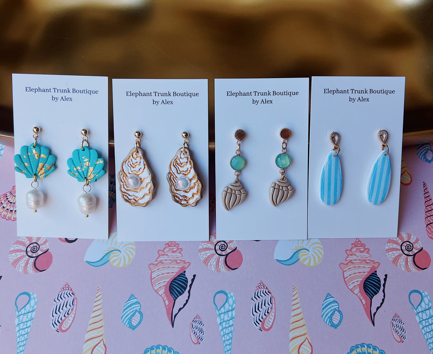 Oceana Clay Earring Collection