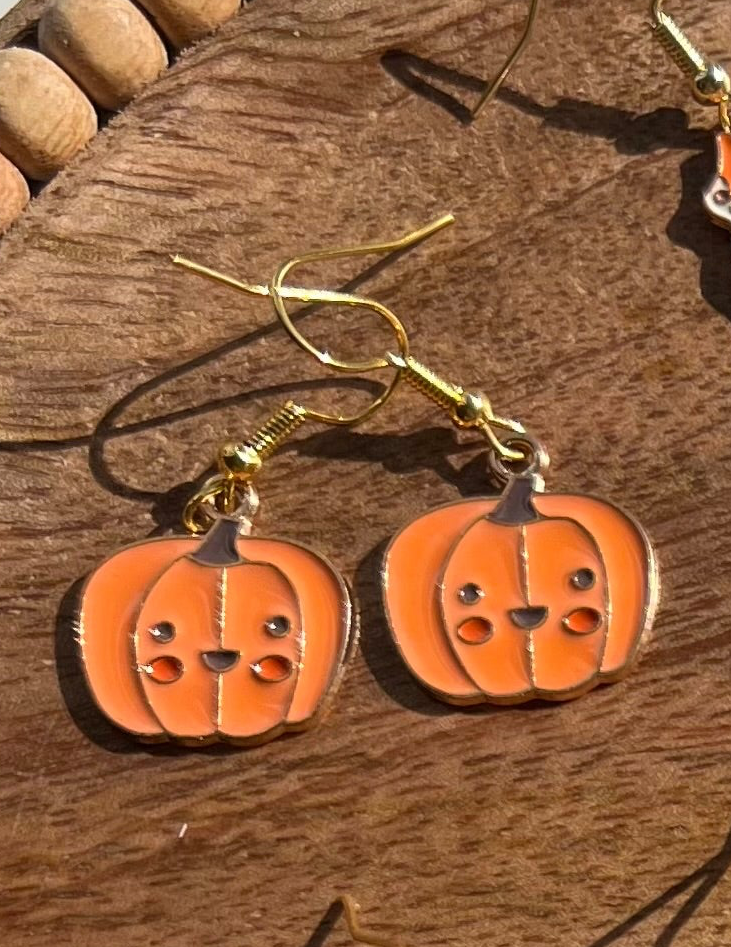 Handmade Thanksgiving Collection Dangle Earrings