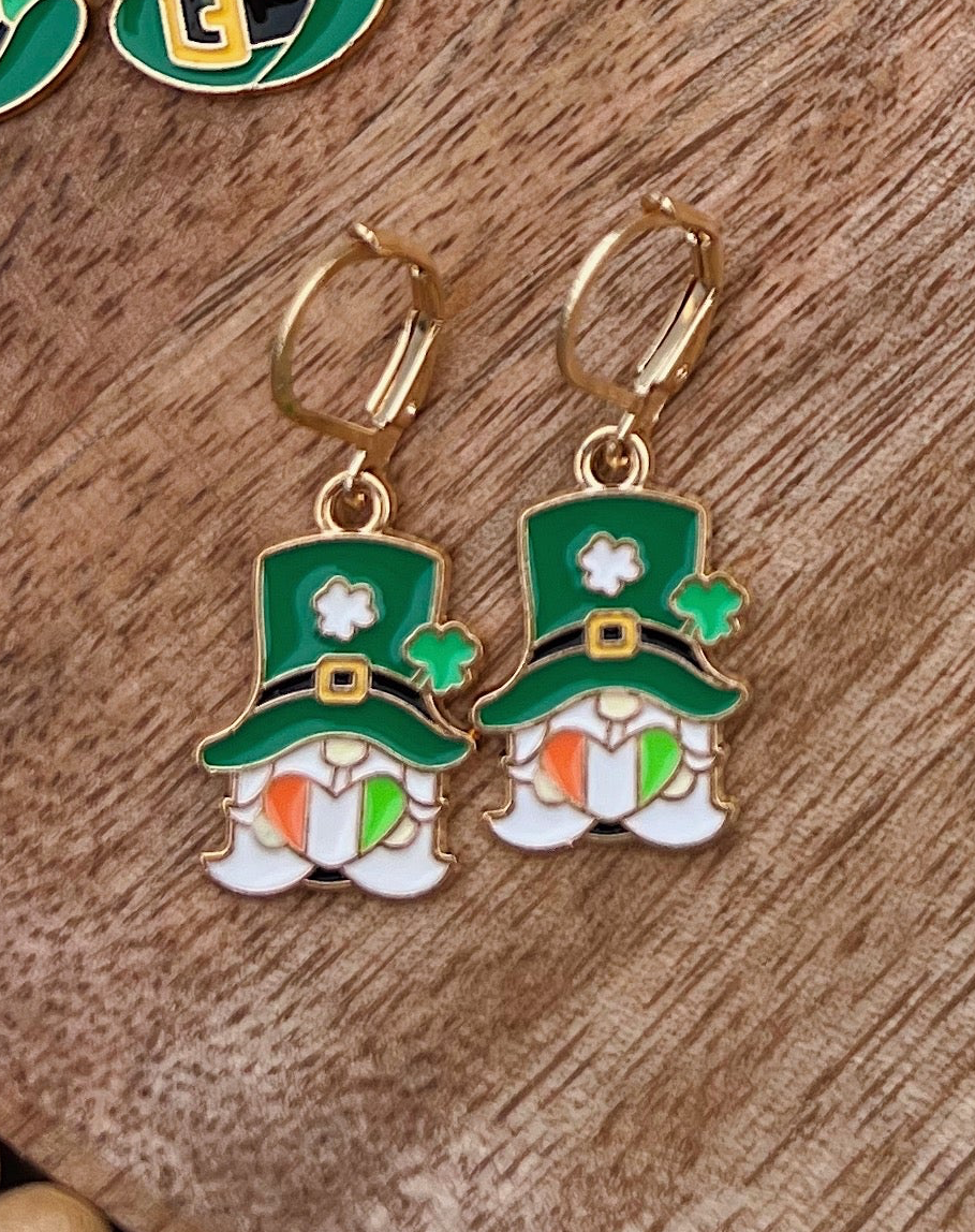 Handmade St Patrick’s Day Collection Dangle Earrings