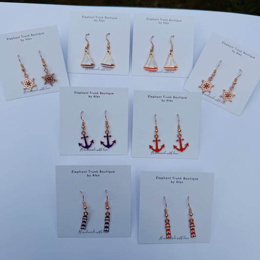 Nautical Handmade Earring Collection