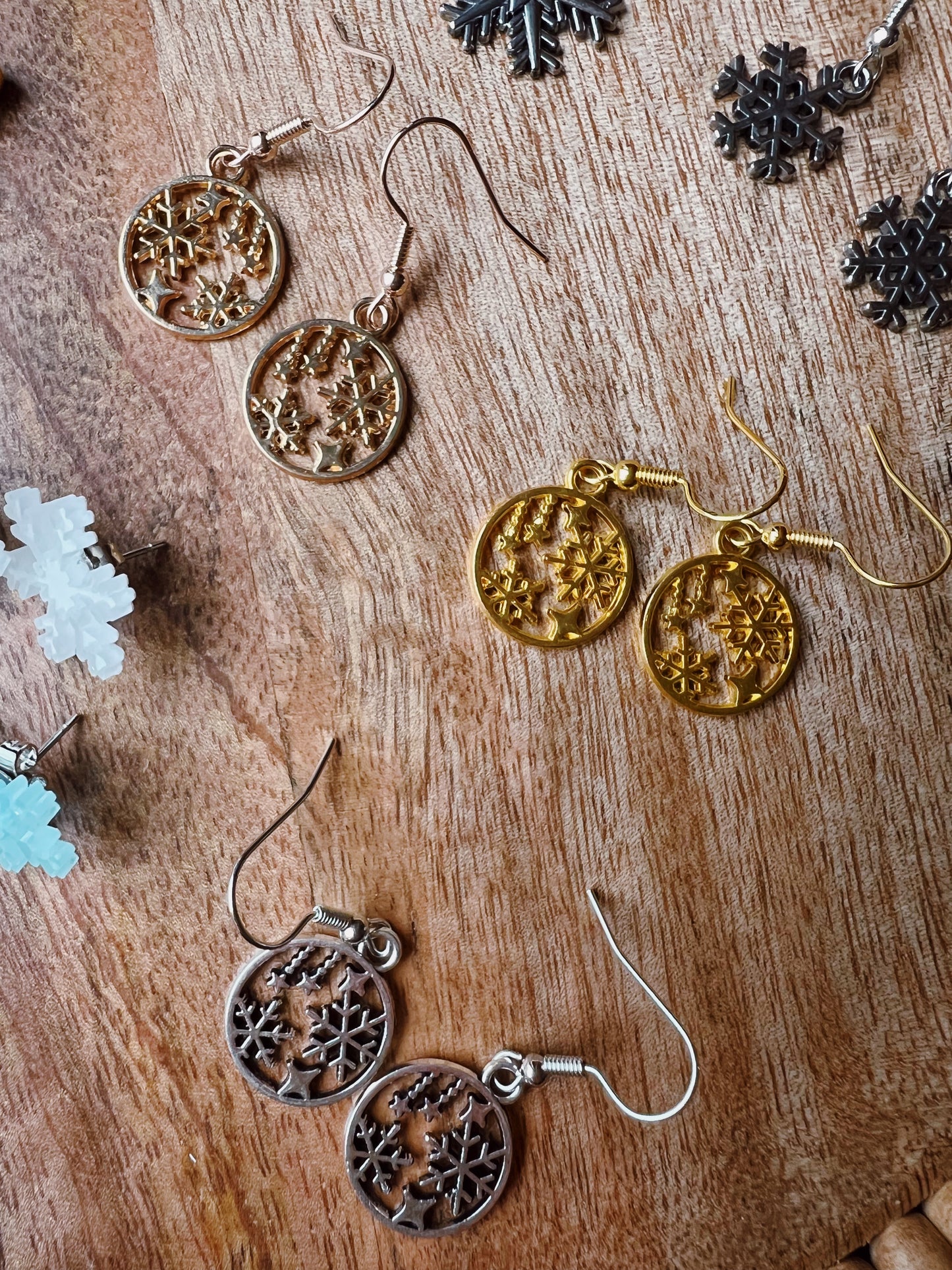 Snowflake Earrings