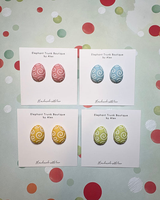 Easter Egg Stud Earrings