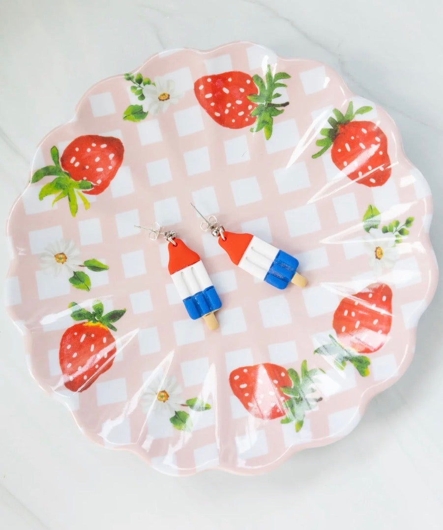 Americana Ice Cream Clay Earring Collection