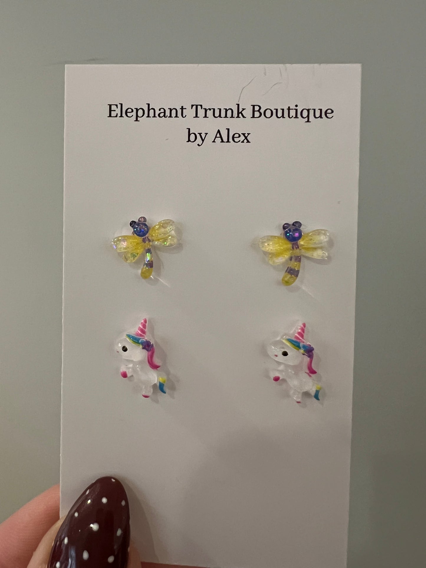 Animal Stud Earrings