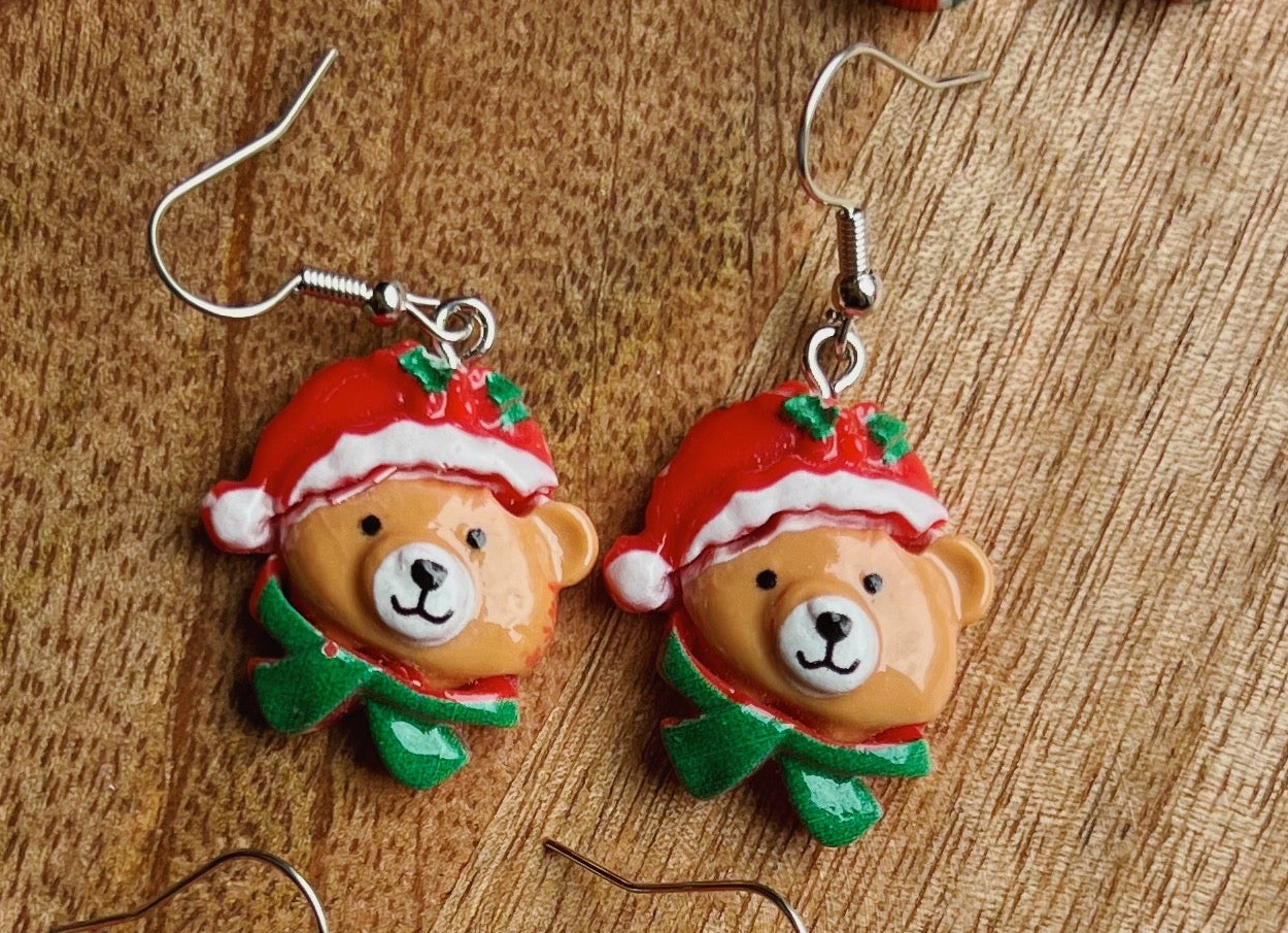 Christmas Collection Handmade Holiday Earrings