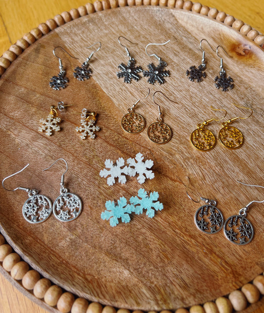 Snowflake Earrings