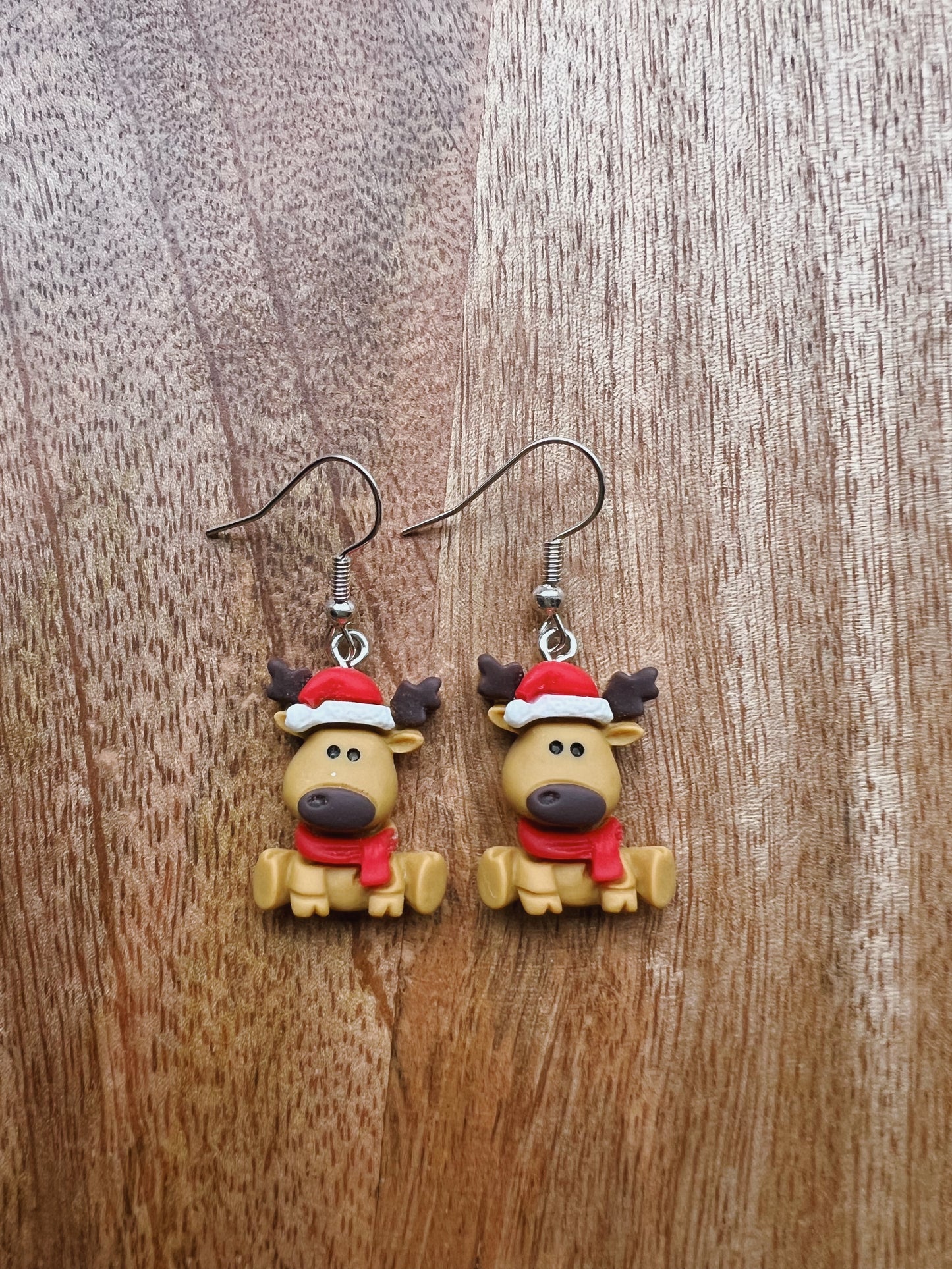 Reindeer Dangle Earrings