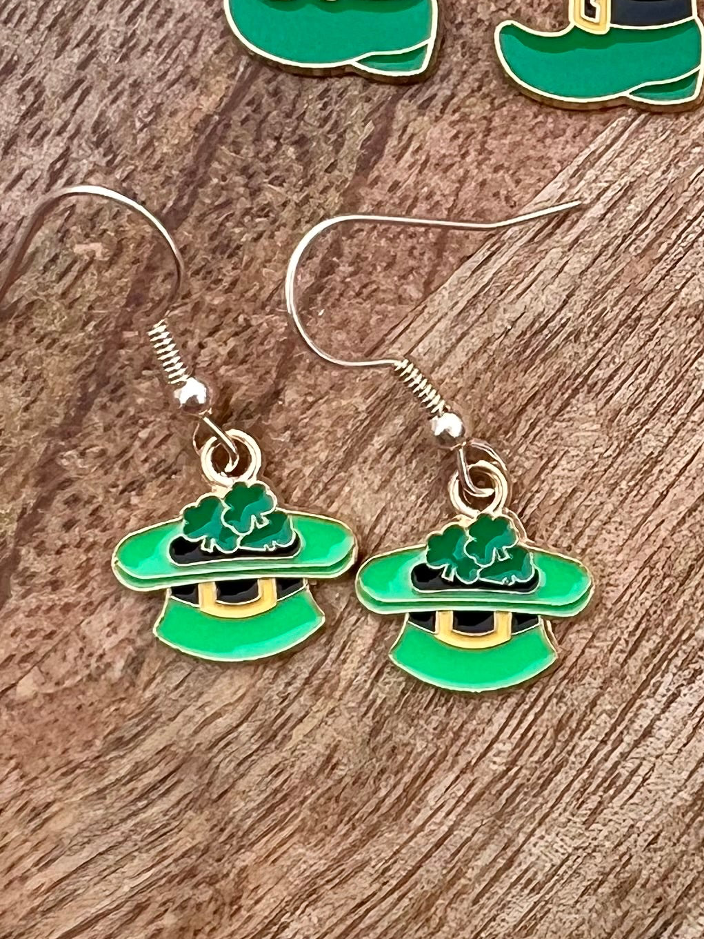 Handmade St Patrick’s Day Collection Dangle Earrings