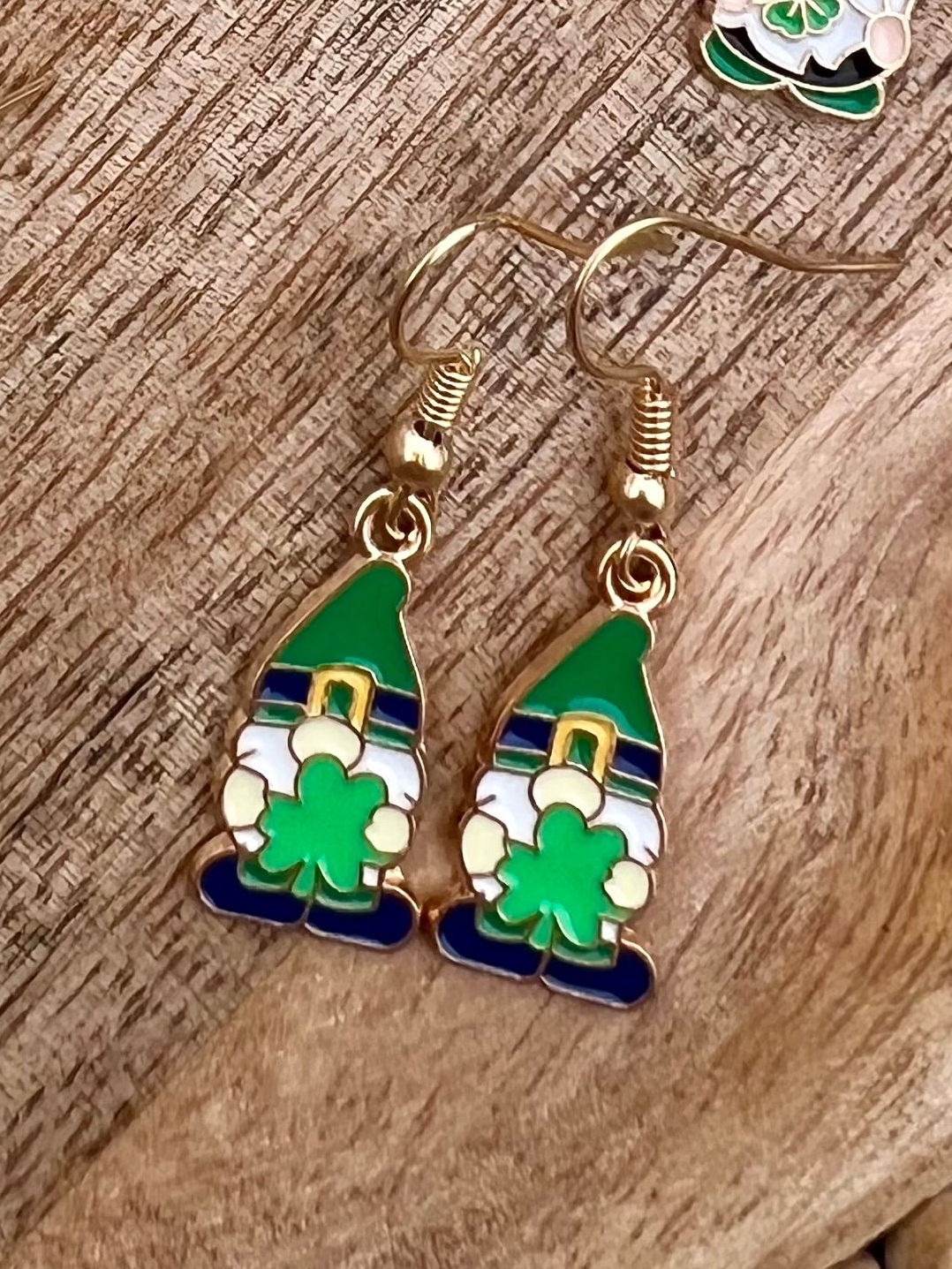 Handmade St Patrick’s Day Collection Dangle Earrings