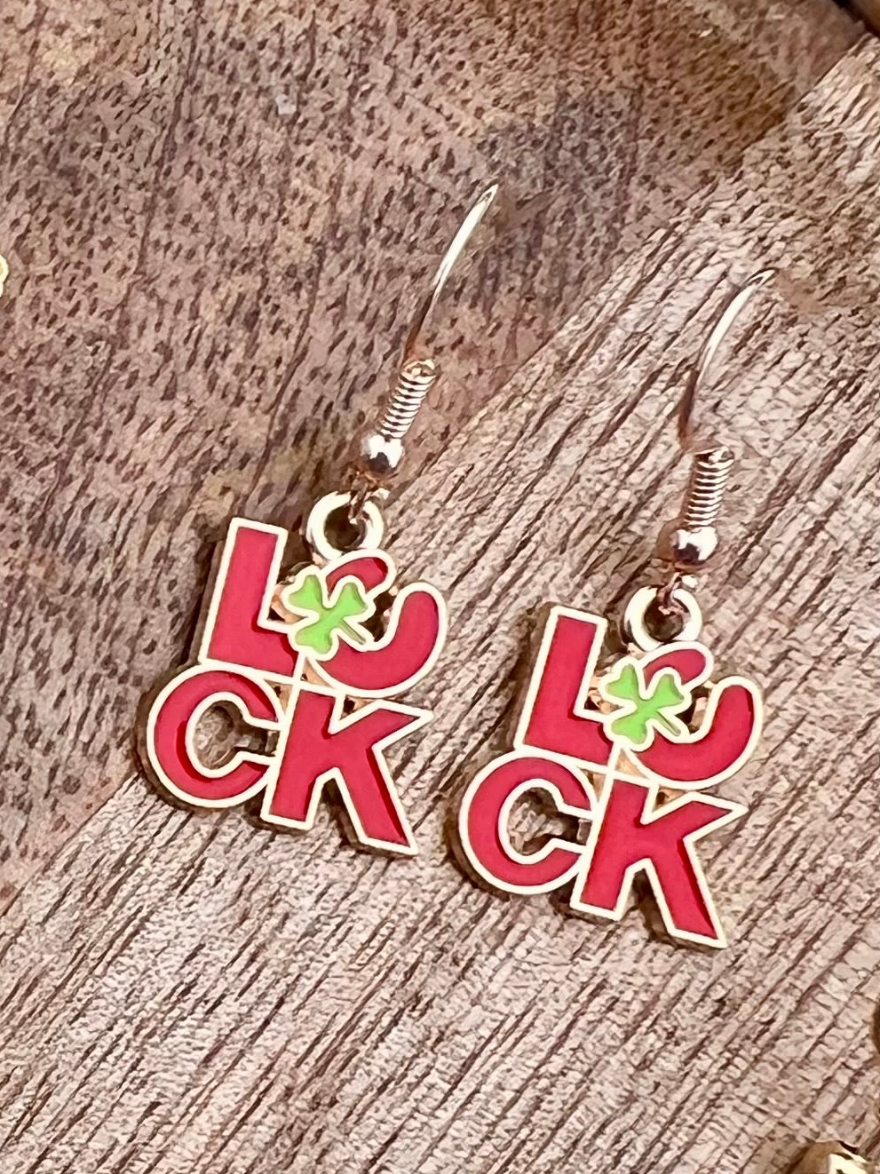 Handmade St Patrick’s Day Collection Dangle Earrings