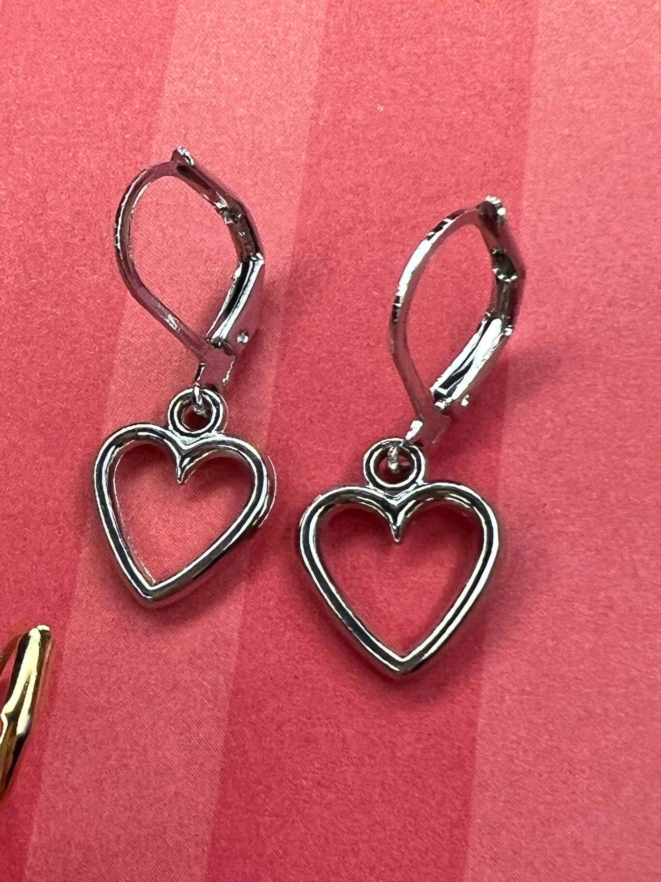 Handmade Valentines Day Collection Dangle Earrings