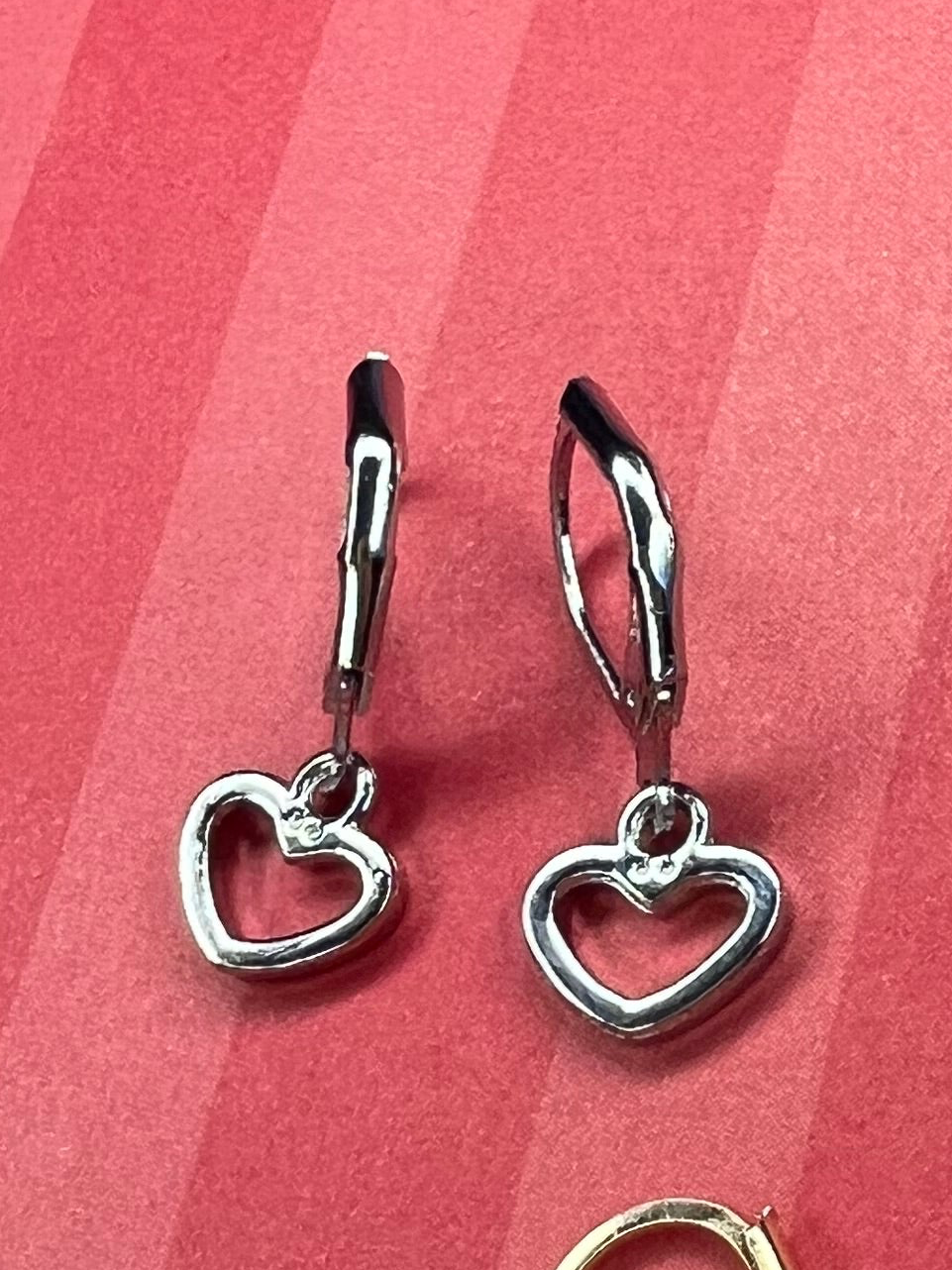 Handmade Valentines Day Collection Dangle Earrings