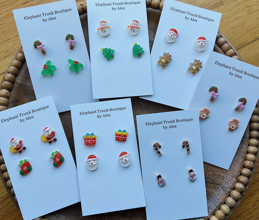 Christmas Stud Earrings
