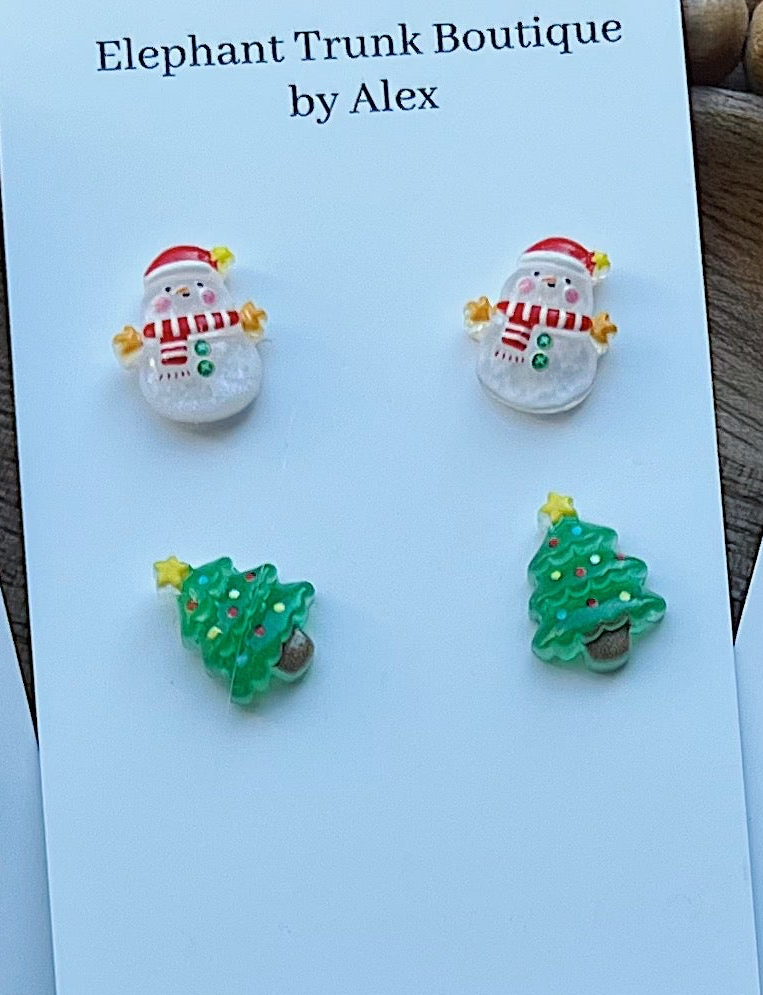 Christmas Stud Earrings