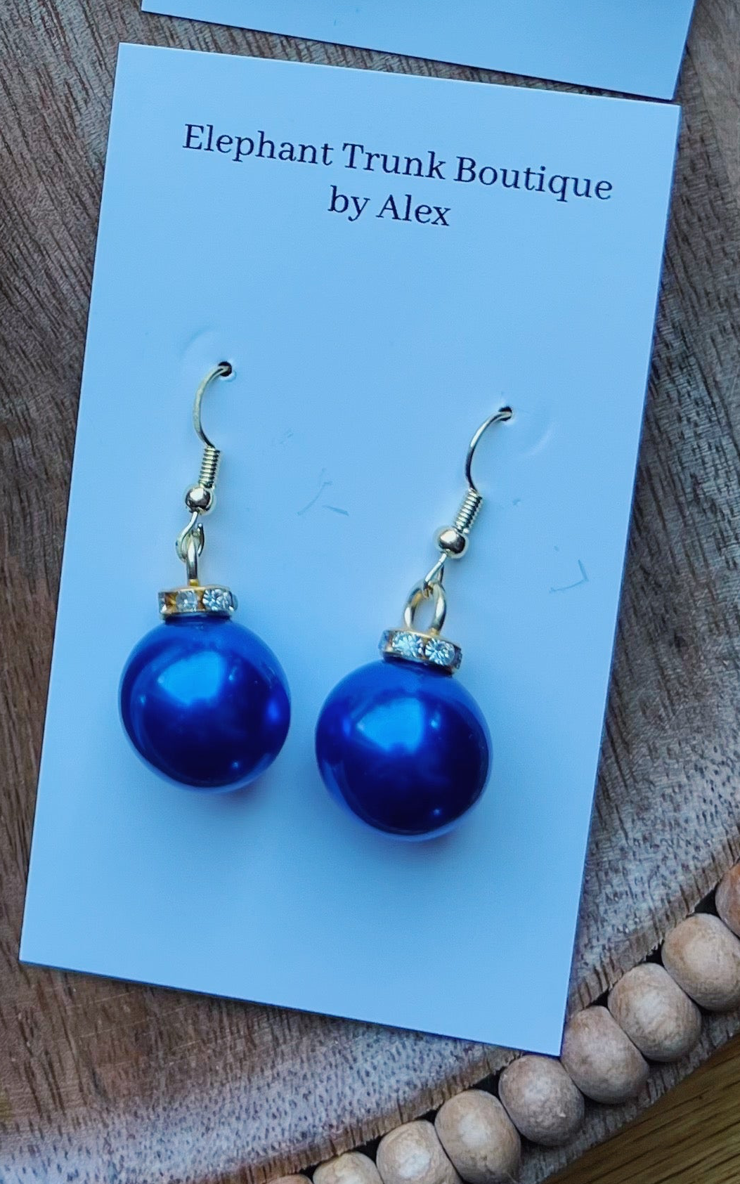 Ornament Ball Dangle Earrings