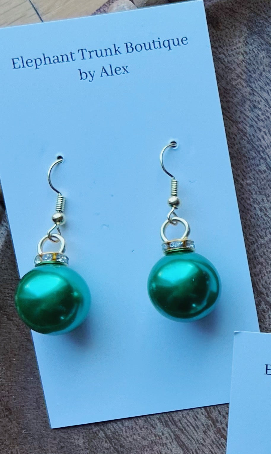 Ornament Ball Dangle Earrings