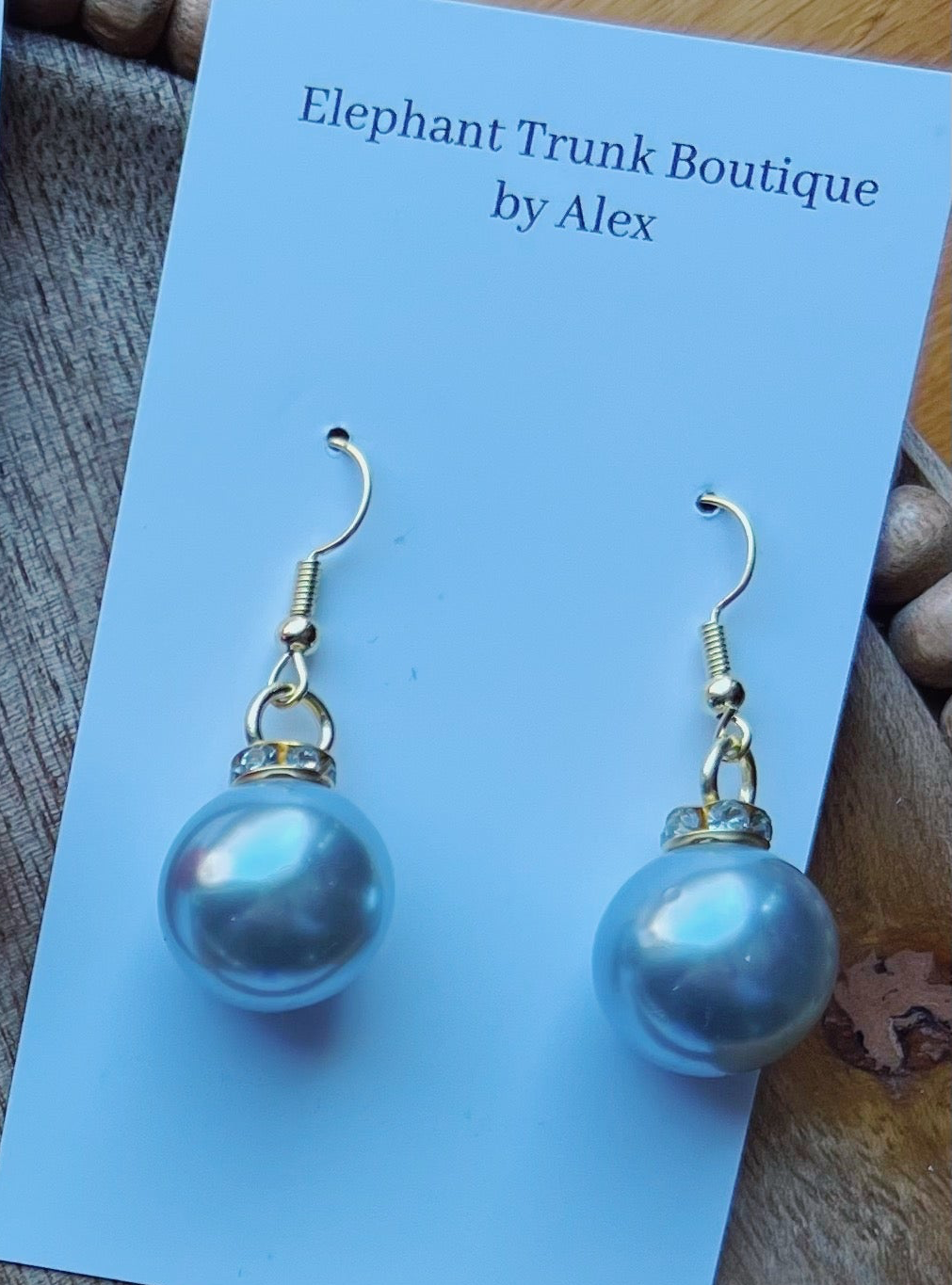 Ornament Ball Dangle Earrings