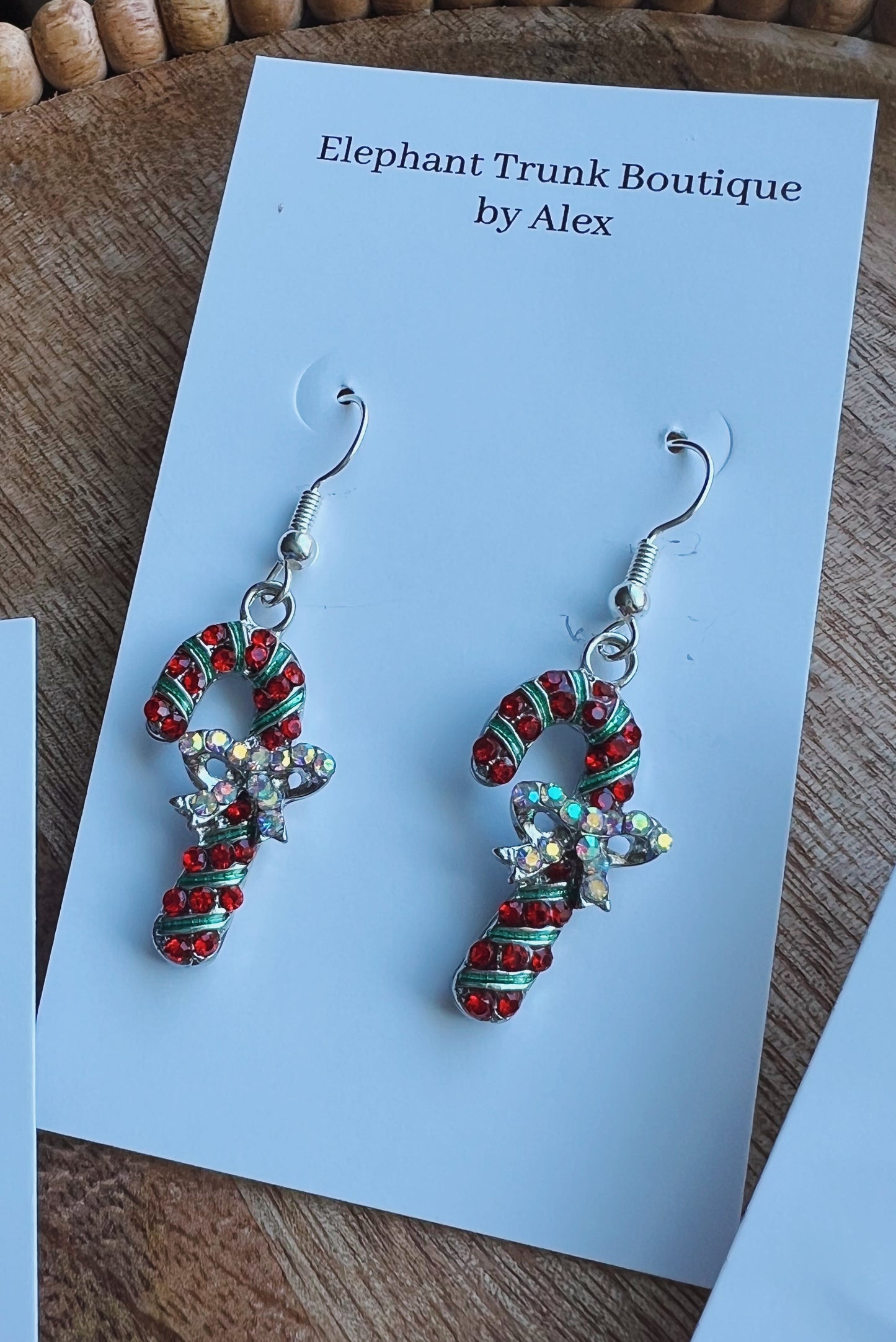 Candy Cane Earrings