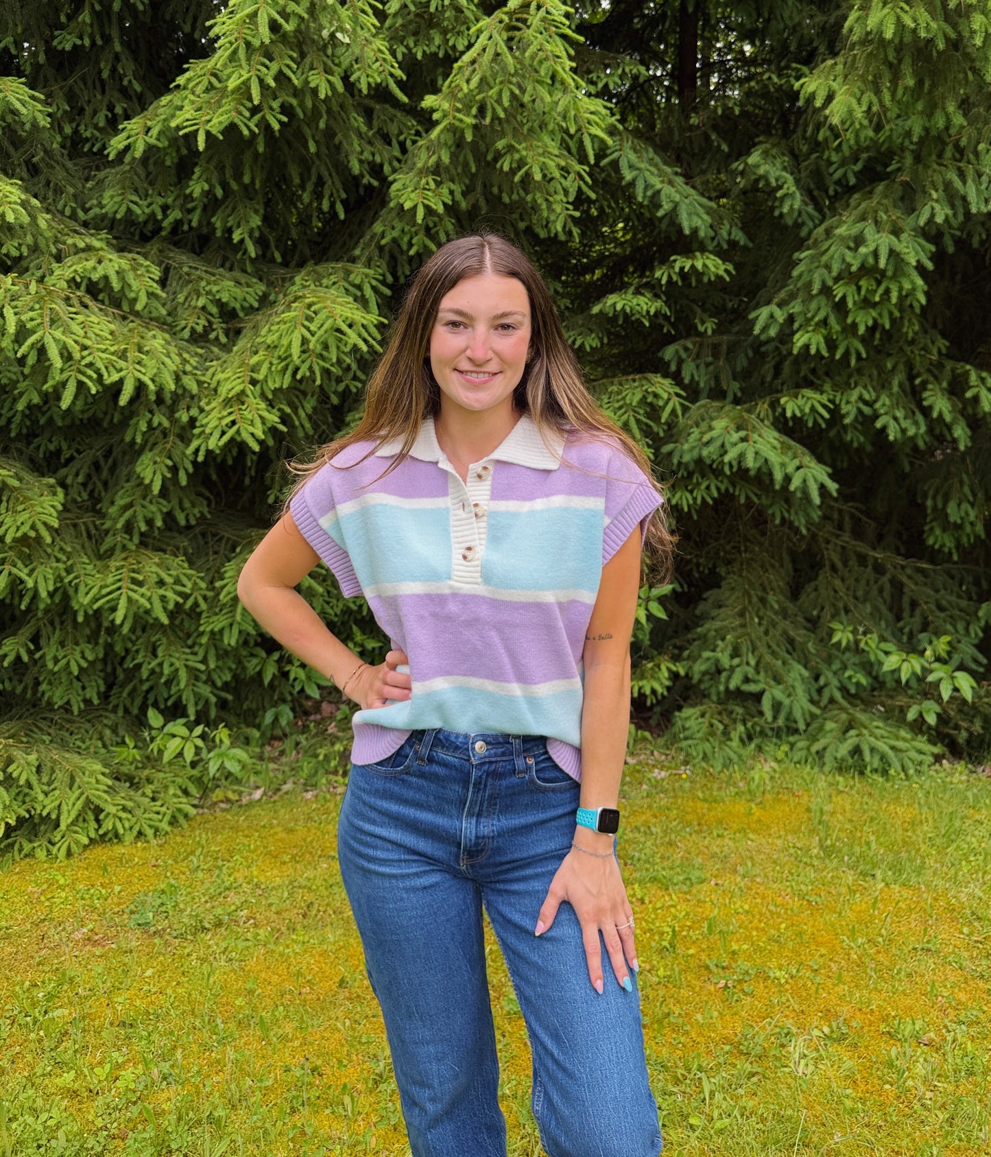 Spring Sorbet Sweater Tank