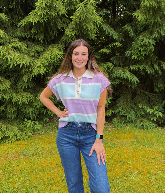 Spring Sorbet Sweater Tank